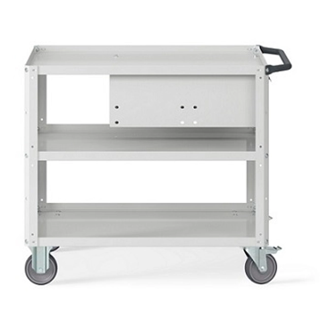 Vendita online Carrello Clever 1019 Large mm.1024x615x847H - Grigio Chiaro RAL7035+RAL7016